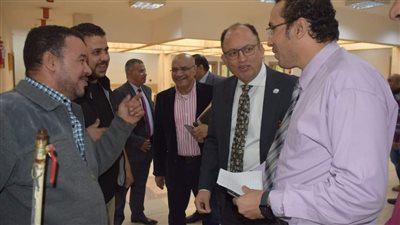 بدء أعمال الصيانة بدار الضيافة في جامعة حلوان