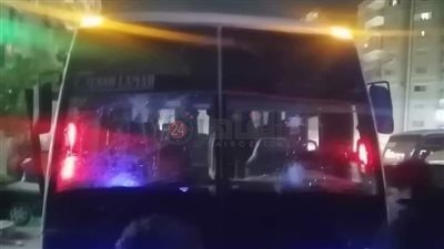 ننشر صور أتوبيس دهس عددا من المواطنين في حادث عزبة النخل