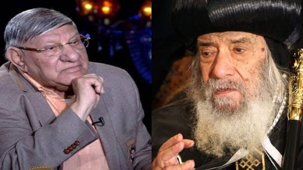 مفيد فوزي والبابا