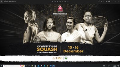 ثاني بطولة عالمية في مدينتي خلال شهر.. طلعت مصطفى تعلن استضافة نادي مدينتي لبطولة العالم للاسكواش 10 ديسمبر| فيديو