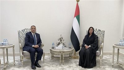 سفيرة الإمارات تستقبل أمين رئاسة الجمهورية بمناسبة عيد الاتحاد الـ 51