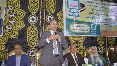 نائب محافظ الغربية يشهد فعاليات الحوار المجتمعي لمبادرة حياة كريمة بالمحلة 