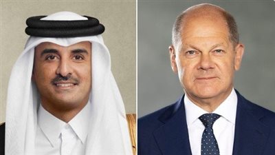 المستشار الألماني يهنئ أمير قطر على استضافة كأس العالم 