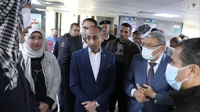 محافظ المنيا يتفقد انتظام الخدمة الصحية بمستشفى التأمين الصحي