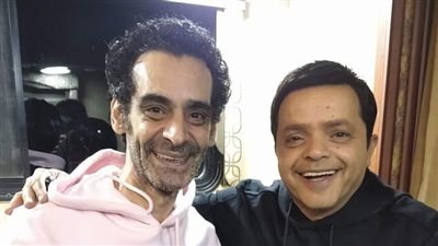 محمود فارس ينتهي من تصوير فيلم نبيل الجميل مع محمد هنيدي | صور