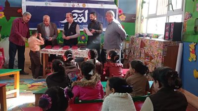 عنيك في عنينا.. صناع الخير توزع 40 نظارة طبية على أطفال المدارس و147 على الأهالي