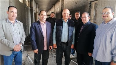 رئيس جامعة بنها يتفقد عددًا من المشروعات الإنشائية الجديدة بكفر سعد بتكلفة 10 ملايين جنيه 