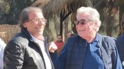 رمضان 2023.. صور تجمع حسين فهمي وخالد يوسف من داخل ديكور سره الباتع