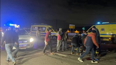 مصرع طالب وإصابة اثنين آخرين في حادث تصادم بكفر الشيخ