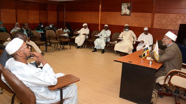 محاضرة لمتدربي تشاد