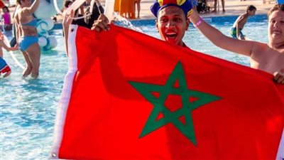 منتجعات الغردقة السياحية تواصل احتفالاتها بصعود المغرب لنصف نهائي كأس العالم| صور