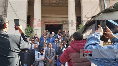 وقفة احتجاجية للمحامين اعتراضًا على التسجيل في منظومة الفاتورة الإلكترونية