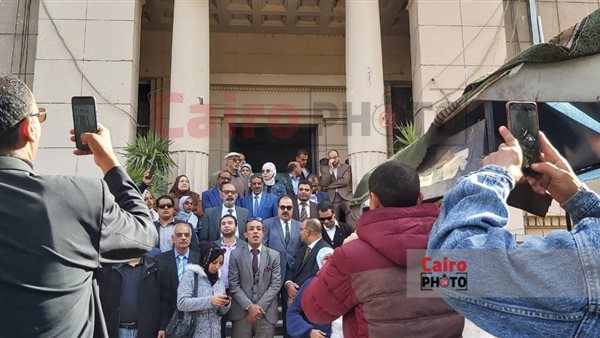 وقفة احتجاجية للمحامين