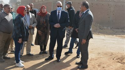 محافظ القليوبية يتفقد طريق قليوب شبين القناطر ويوجه بفحص جميع المباني