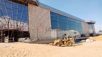 ننشر آخر مستجدات أعمال متحف مركب خوفو بمحيط المتحف المصري الكبير | صور 