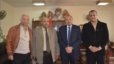نائب رئيس جامعة الأزهر يستقبل الأمين العام المساعد الجديد لفرع الوجه القبلي