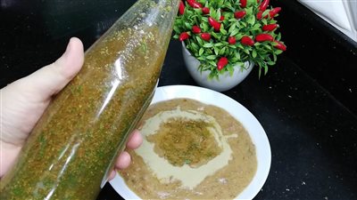 تحبيشة الفول المدمس بالزيت الحار.. احتفظي بها في الثلاجة 