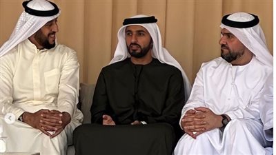 الصور الأولى من عقد قران الفنان الإماراتي حسين الجسمي