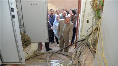 محافظ أسيوط يتفقد أعمال التطوير بمستشفى المبرة للتأمين الصحي