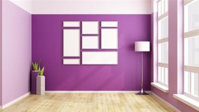 الأرجواني آخر اتجاهات ألوان الحوائط لـ عام 2023