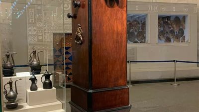 المتحف القومي للحضارة المصرية يعرض مجسم ستريوسكوب من عصر الدولة الحديثة