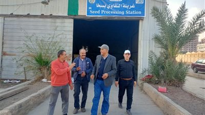 الزراعة تتابع حالة المحاصيل الشتوية بمحطة سخا للبحوث