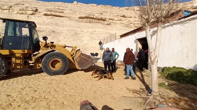 محافظة القاهرة: إزالة تعديات بالبناء على أراضي أملاك الدولة بمحمية وادي دجلة