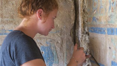 المركز المصري الفرنسي ينتهي من ترميم مقاصير تحتمس الثالث بمعابد الكرنك | صور 