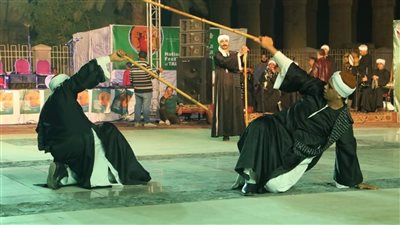 مهرجان التحطيب يستضيف قطار الشباب والرياضة في ثاني أيامه بالأقصر