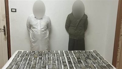 25 كيلو حشيش.. القبض على شخصين بحوزتهما مخدرات بمطروح