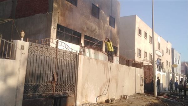 حريق العبور