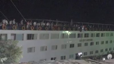 الحماية المدنية تسيطر على حريق اندلع في مطبخ باخرة سياحية بأسوان 