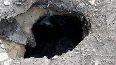 رئيس حي غرب شبرا الخيمة يكشف تفاصيل الهبوط الأرضي بشارع المساكن | صور 