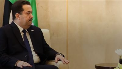 تطرقا للقضية الفلسطينية.. العاهل الأردني يلتقي رئيس الوزراء العراقي