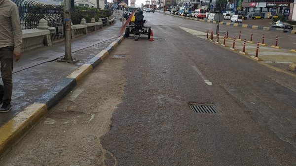 أمطار خفيفة في الإسكندرية