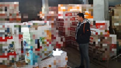 ضبط مخزن ملح طعام دون ترخيص وعدد من المخالفات بـ حملة تموينية بالدقهلية