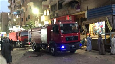 السيطرة على حريق اندلع في شقة سكنية بمنطقة السوق بكوم أمبو بأسوان