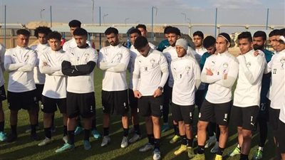 منتخب الشباب يؤدي مرانا كاملا.. وانضمام صلاح باشا ومصطفى أشرف 