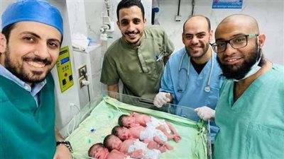كانت خلفتها بنات وبتتمنى الولد.. سيدة تضع 4 ذكور توأم بأسيوط | بث مباشر