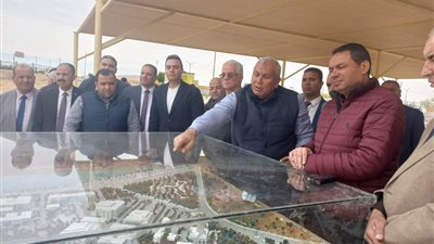 تصل تكلفته لـ مليار جنيه.. وفد زراعة النواب يتفقد مشروع الخدمات المميكن بالوادى الجديد