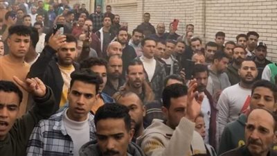 جنازة مهيبة لطالب الخانكة المقتول على يد جيرانه لسرقة هاتفه | بث مباشر