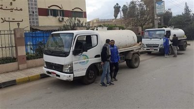مياه المنوفية تعلن تمركز سياراتها لمواجهة تساقط الأمطار المتوقعة