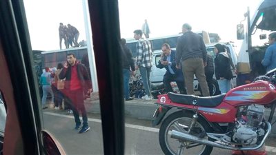 ارتفاع أعداد مصابي حادث أتوبيس جامعة حورس إلى 17 طالبًا