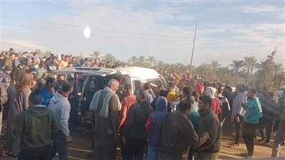 الحالة الصحية لـ 10 مصابين في حادث انقلاب ميكروباص بالمنوفية