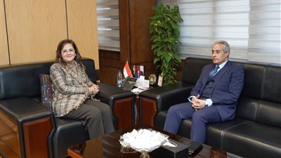 هالة السعيد تبحث مع وزير القوى العاملة عدد من الملفات المشتركة