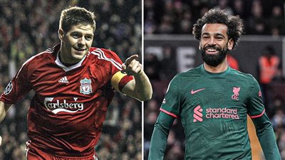 محمد صلاح يعادل إنجاز جيرارد مع ليفربول 