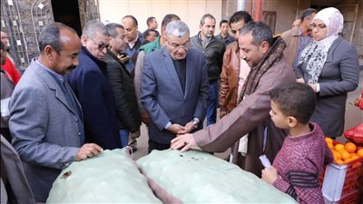 محافظ المنيا يقود حملة تموينية مكبرة بعدد من المنافذ والسلاسل التجارية في أبو قرقاص