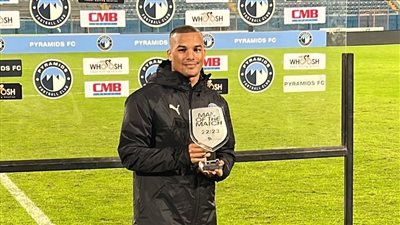 فاخري لاكاي يحصد جائزة رجل مباراة بيراميدز والاتحاد