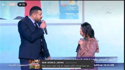 عمرو يوسف خلال احتفالية قادرون باختلاف: الرئيس السيسي قدوة لكل الناس