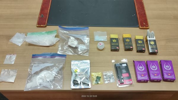 جانب من المضبوطات